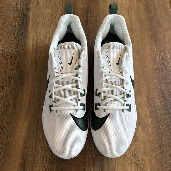 Nike Vapor Edge Speed 360 2 TB Men Size 13.5 White Green Football Cleats FN7764 main image 5